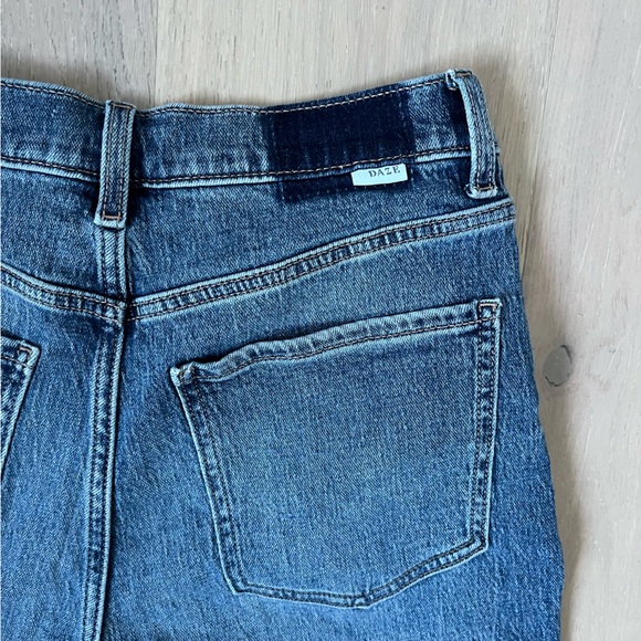 Lulus Mid Rise Cuffed Jeans - Picture 4 of 5